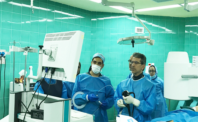 انجام 9 عمل ercpدر بيمارستان  رازي
